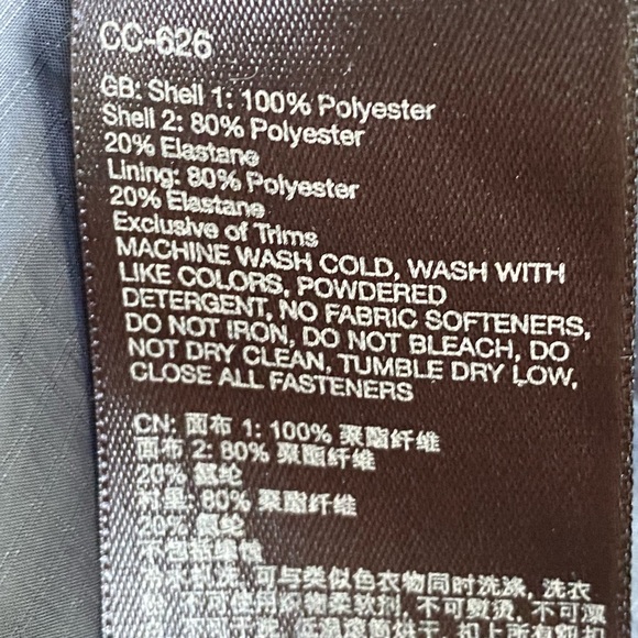 Mens size large lightweight black jacket - Picture 3 of 4